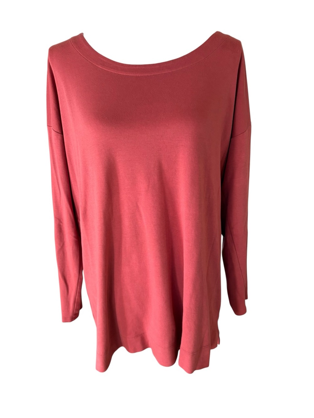 J. Jill Simply Supima Scoop Neck Tunic.  Size L